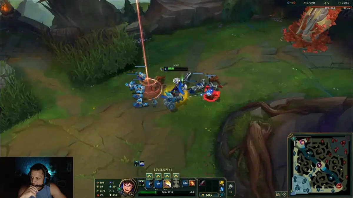 Tyler1 Coaches Jynxzi to First League of Legends Kill in Co-op vs AI