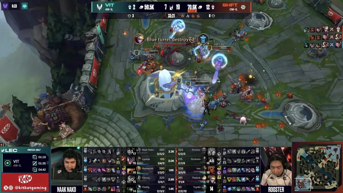 Vitality Stages Epic Comeback Against Shifters in LEC Week 3